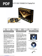 GTX 580 1536mb gddr5 Brochure PDF