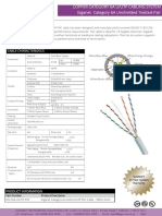 Giganet Cat6A-UUTP Cable