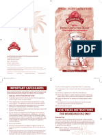 Margaritaville Key West Blender Manual