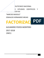 Algebra Factorizacion