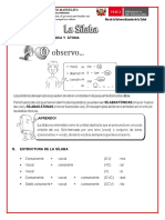 Conceptos de La Silaba 5to