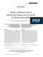 Analisis Iniciativa Ley General de Salud