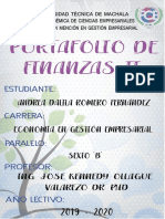 Portafolio de Finanzas Ii