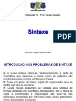 LPIII2013 - Aulas de Sintaxe