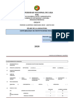 Silabo de Contabilidad de Instituciones Financieras V