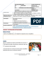 Guía No 2 - Operaciones Con Fraccionarios - Aritmetica 5ºC - Periodo 4 PDF