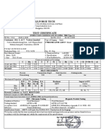 M.E.Forge Tech: Customer:M/s L & T Valves Limited