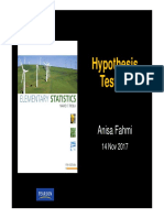 Hypothesis Testing Statistika