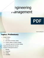 Engineering Management IEET520 DLSUD Lesson 1-3