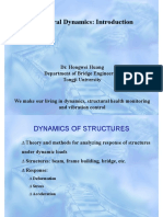 July 28 - Introduction To Structural Dynamics Dr. HW Huang PDF