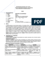 Silabus 2020 A-Tecnología de Los Materiales