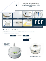 Quick Start Guide: Long Range Mesh Access Point M36 Physical Setup