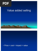 Value Added Selling