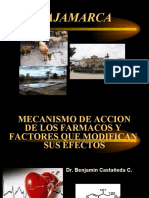 Mecanismos de Acción de Los Fármacos