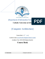 Course Book Computer Architecture