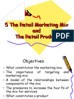 5 The Retail Marketing Mix and The Retail Product