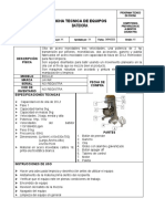 Ficha Tecnica de La Batidora