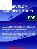 Develop Business Model