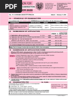 Aug Ust 4 September 2020: Fcps-Ii Examination ON