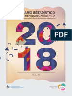 Anuario Estadistico 2018