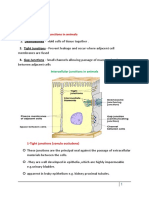 Cell Junction: 3 Types Intercellular Junctions in Animals