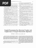 Coupled-Transmission-Line Directional Couplers With Coupled Lines of Unequal Characteristic Impedances PDF