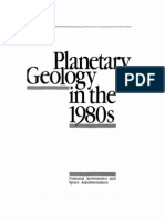 Planetary Geology in The 1980s