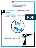 Análisis de Ley PINA Guatemala Con Distintos Casos.