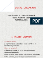 Factorizacion BALDOR