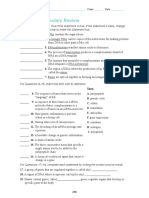 Chapter Vocabulary Review: Name Class Date