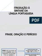 2019 - CENSA - 8º Ano - INTRODUÇÃO À SINTAXE PDF