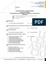 LISTADO OFICIAL GRADUACION 06 04 2017 Unah Vs CORREGIDO PDF