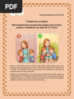 Pautas A Los Padres para El Manejo de Conductas y Emociones de Sus Hijos (3-7años)