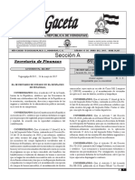 Acuerdo 262-2017 Instructivo Tributario Aduanero para La Aplicación Del Artículo 15 Incisos F) y G) de La Ley Del Impuesto Sobre Ventas