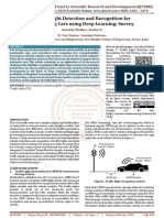 Traffic Light Detection and Recognition For Self Driving Cars Using Deep Learning Survey