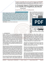 A Study On The Socio Economic Impact of Deforestation Upon The Tribal Villagers in Galudih, East Singhbhum, Jharkhand