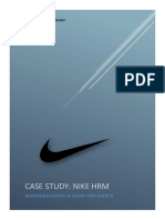 Case Study: Nike HRM: Managing People in Sport and Events