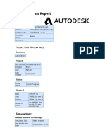 Frame Analysis Report: Project Info (Iproperties)