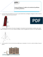 Práctica 2 Triángulos Pitágoras PDF