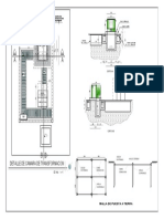 Transformador Padmounted, Canalización para Recolectar Aceite-Model