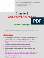 Gas Power Cycles: Mehmet Kanoglu