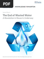 The End of Wasted Water: A Revolution in Reuse Is Underway