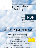 Argument Essay PowerPoint 2