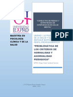 Conductas de Reiesgo y Estrategias de Intervención en Salud Mental