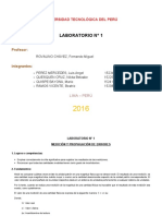 Informe de Laboratorio N 1