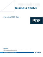 Importing GNSS Data