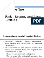 Chapter Two Risk, Return, and Asset Pricing