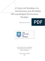 Optimal Control and Scheduling of A Hot-Rolling Mill Using Intelligent Systems Based Paradigms by Miguel Gama