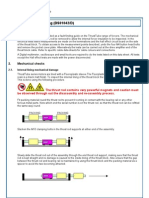 Thrust Block Fault Finding (DS01042/D)