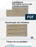 Polinômios 8º Ano (Início)